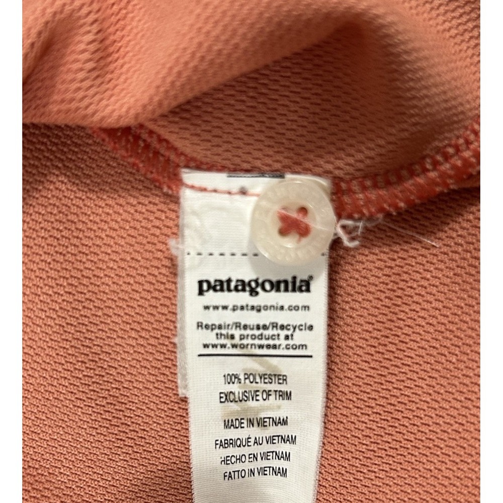 Patagonia Men's Sunshade Polo – Tarpon Fitz Roy (Size M) - Picture 7 of 12